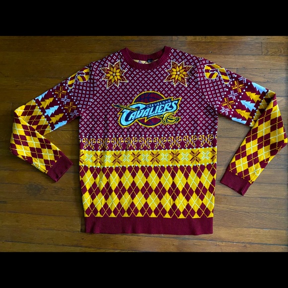 Forever Collectibles Other - Cleveland Cavaliers Crewneck Christmas Sweater (L)